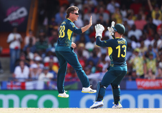 Australia blitz, Zampa guile leaves England title defence in the balance