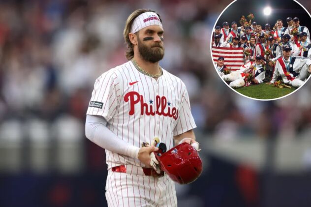 Bryce Harper pushes for MLB to pause season for next Olympics in hopes of playing for US