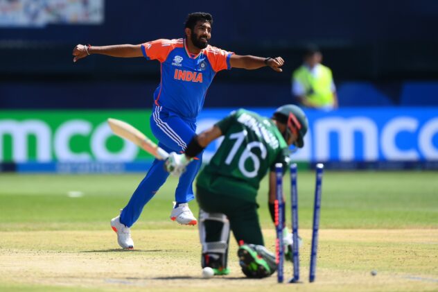 Bumrah spearheads India's defence of 119; Pakistan on brink of elimination