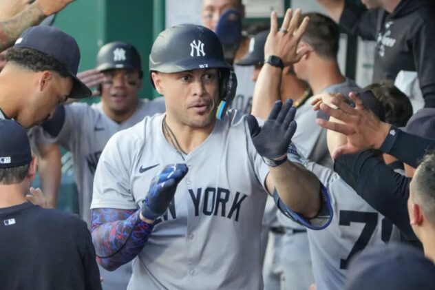 Giancarlo Stanton’s resurgence continues with homer in Yankees’ win