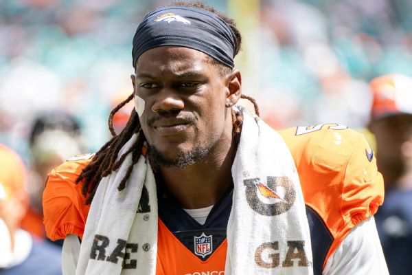 Gregory sues NFL, Broncos over fines for THC use