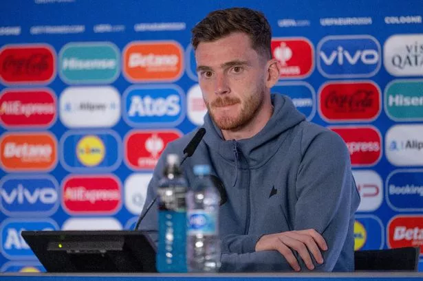 Liverpool star Andy Robertson disagrees with manager theory and makes 'fear' admission