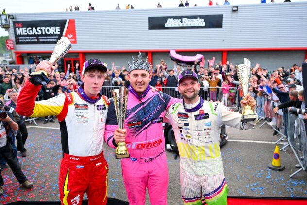 NASCAR Euro Brands Hatch: Jack Davidson becomes first British race winner