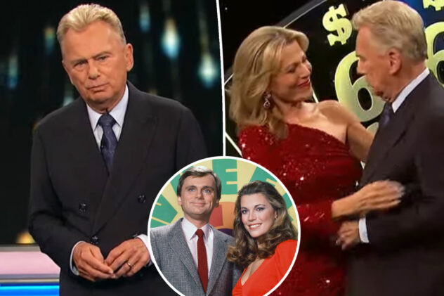Pat Sajak gushes over ‘professional other half’ Vanna White on final ‘Wheel of Fortune’ episode