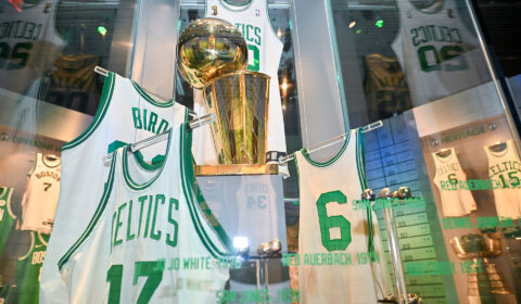 The Vault Inside the Naismith Memorial Basketball Hall of Fame is Where the Boston Celtics’ Past and Present Coincide