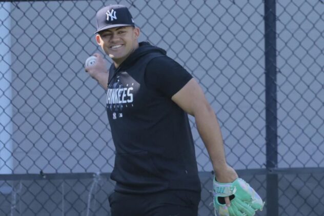 Yankees’ Jasson Dominguez staying in minors after rehab clock runs out