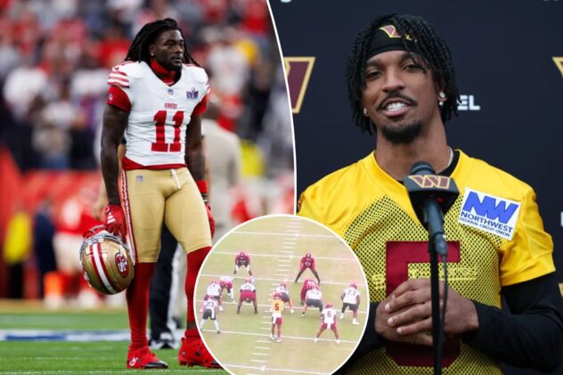 Brandon Aiyuk contract drama hits tipping point as 49ers’ star posts Commanders mini-camp film