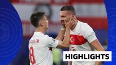Highlights: Turkey beat Austria to reach last eight