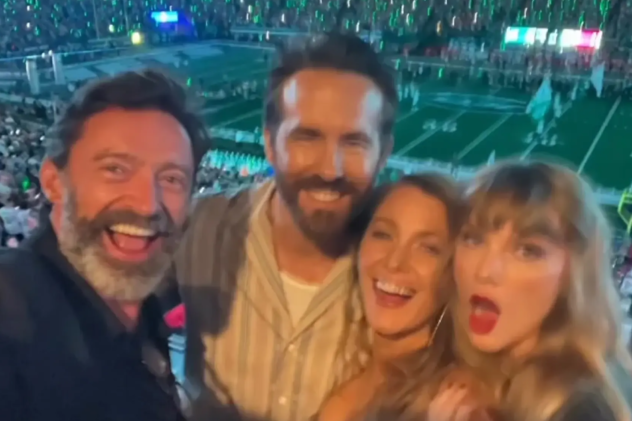  Hugh Jackman details humbling experience of attending Chiefs game with Taylor Swift