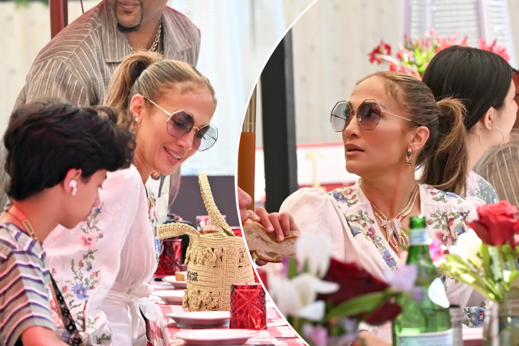 Inside Jennifer Lopez’s 55th birthday lunch in the Hamptons — without Ben Affleck