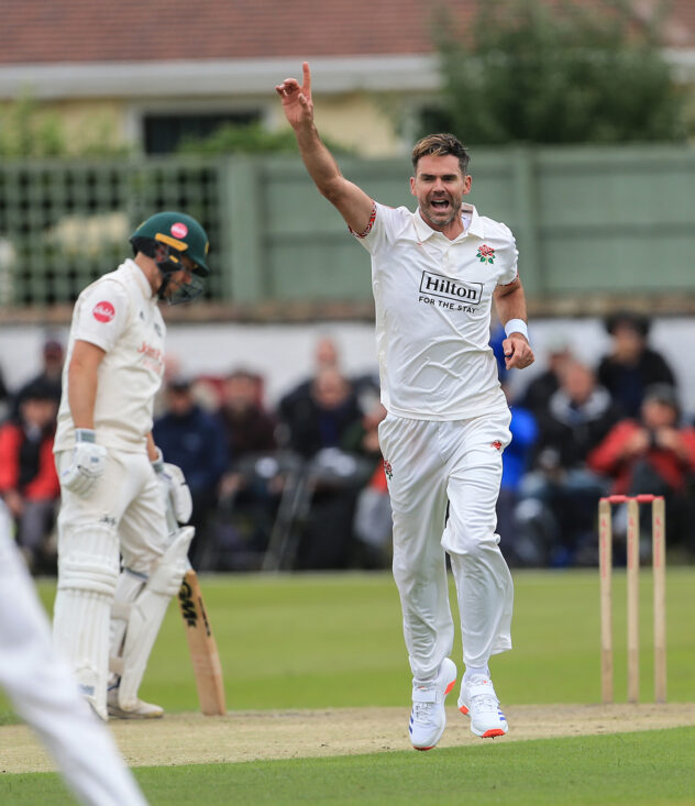 James Anderson's seven-wicket onslaught condemns Nottinghamshire to follow-on