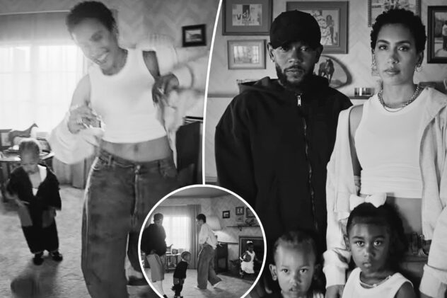 Kendrick Lamar’s fiancée, Whitney Alford, and kids make rare appearance in ‘Not Like Us’ music video