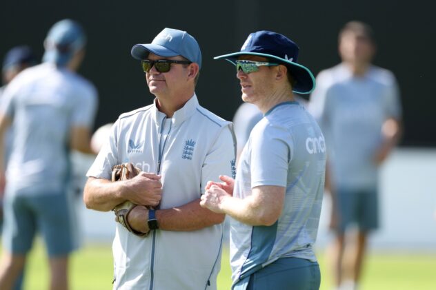 Morgan denies England white-ball coach link with Mott under pressure