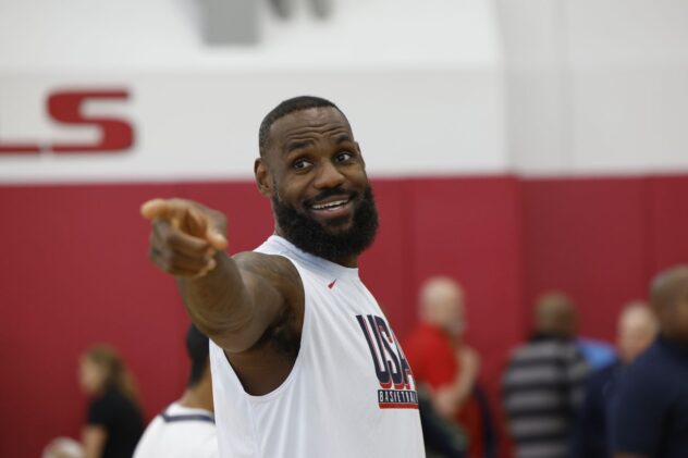 Open Thread: LeBron James will serve as United States flag bearer in Olympic opening ceremony