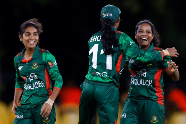 Rabeya and Murshida end Bangladesh's losing streak