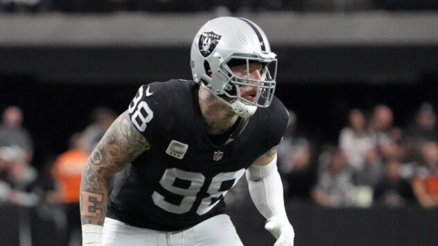 Raiders pass-rusher 'exhausting every single resource' to have career year