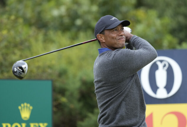 Shot-by-shot updates: Follow Tiger Woods' second round of the 2024 British Open