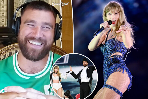 Travis Kelce teases more cameos on Taylor Swift’s Eras Tour: ‘Might not be the last time’